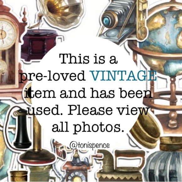 🧺Longaberger Medium Spoon Basket with Blue Heritage Liner and Protector - Picture 9 of 11